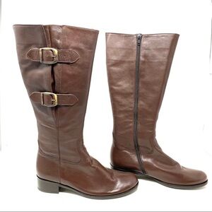 Gabor Verano 31.503.28 Long Boots Brown leather buckles